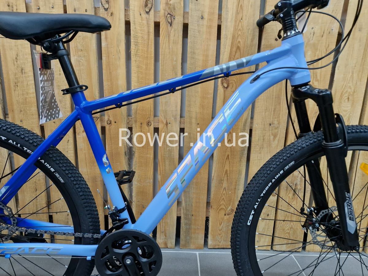 Велосипед алюмінієвий новий SPACE 039 27,5 DD рама-19" синій 2024