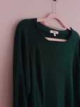 Sweter ciemnozielony Koton