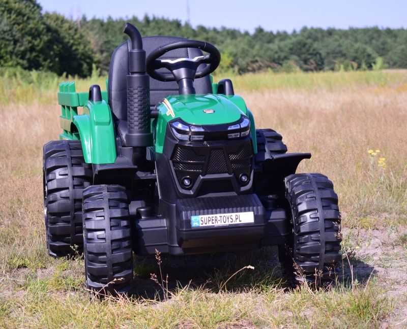 Wielki i szybki Traktor  na akumulator dla dziecka aż do 12 km/h HIT !