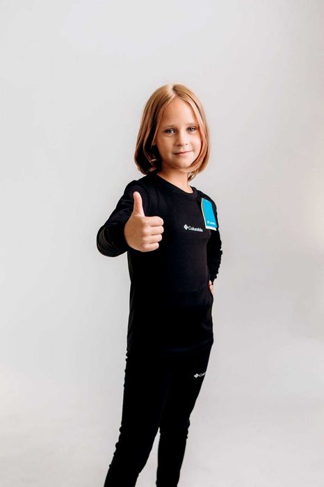 Термобілизна на дитину, дитячі штани та кофта термо комплект