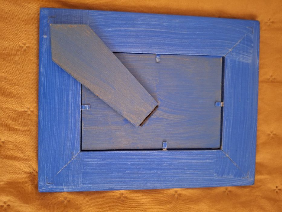 Moldura pintada à mão