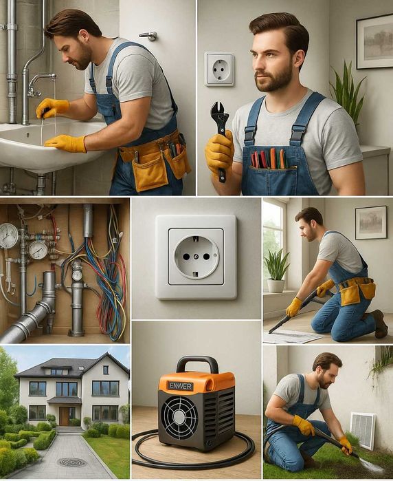 Złota Rączka Warszawa - montaż mebli, elektryka, hydraulika / Мастер