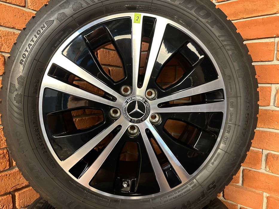 Koła Felgi 17 5x112 Mercedes E-Klasa W213 V-Klasa W447 Dunlop 2022