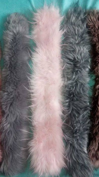 Piękne futerka do przypięcia lub obszycia kaptura kurtki