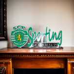 Placa Sporting Bi Campeão