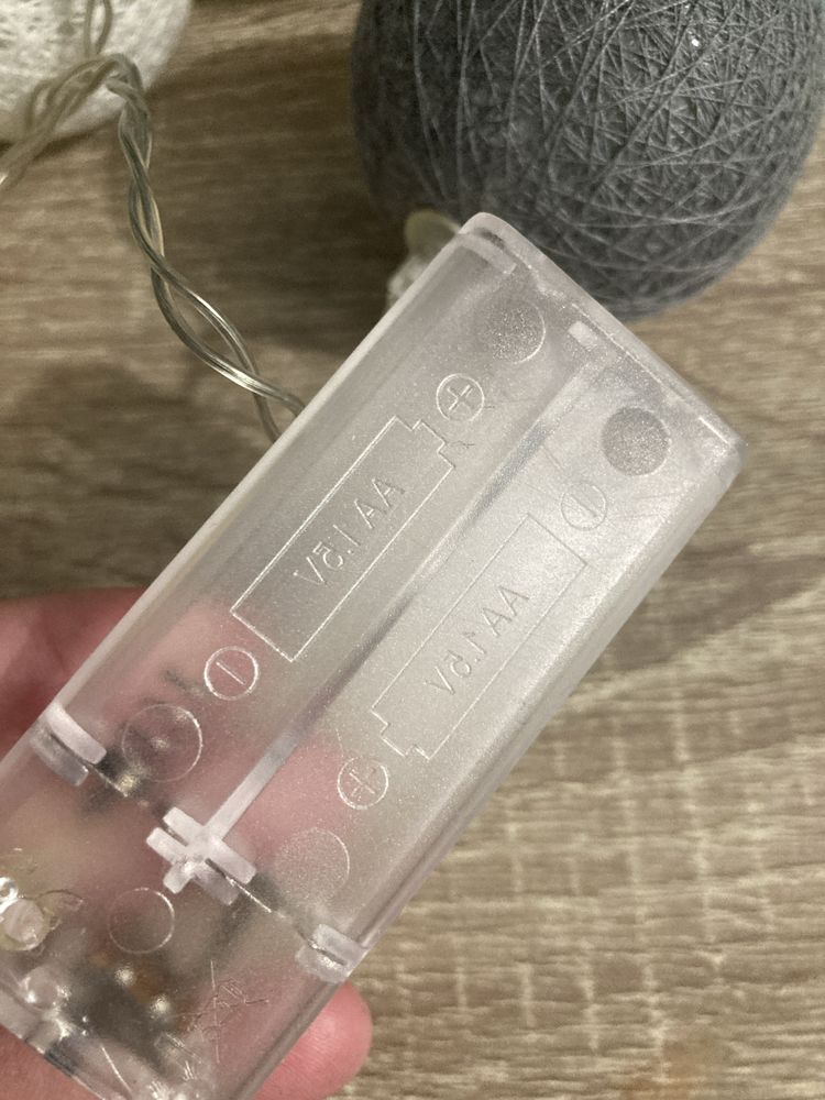 Lampki cotton balls
