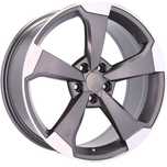 4x Felgi 19 m.in. do AUDI A4 b6 b7 b8 b9 S4 A6 c6 c7 A8 d3 d4 Q8 Sportback Rotor - XE351 (BY1491)