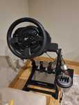 T300RS GT + TLCM pedais + TH8A caixa + base gt omega classic simulador