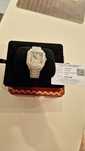 Zegarek Cartier Santos srebrny w diamentach