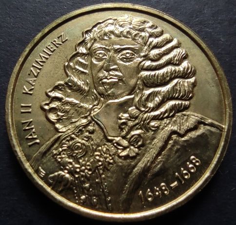 2 zł 2000 Jan II Kazimierz