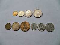Монеты СССР  1990г 1 2 3 5 копеек 1989г 2, 3, 5, 10,15, 20 копеек