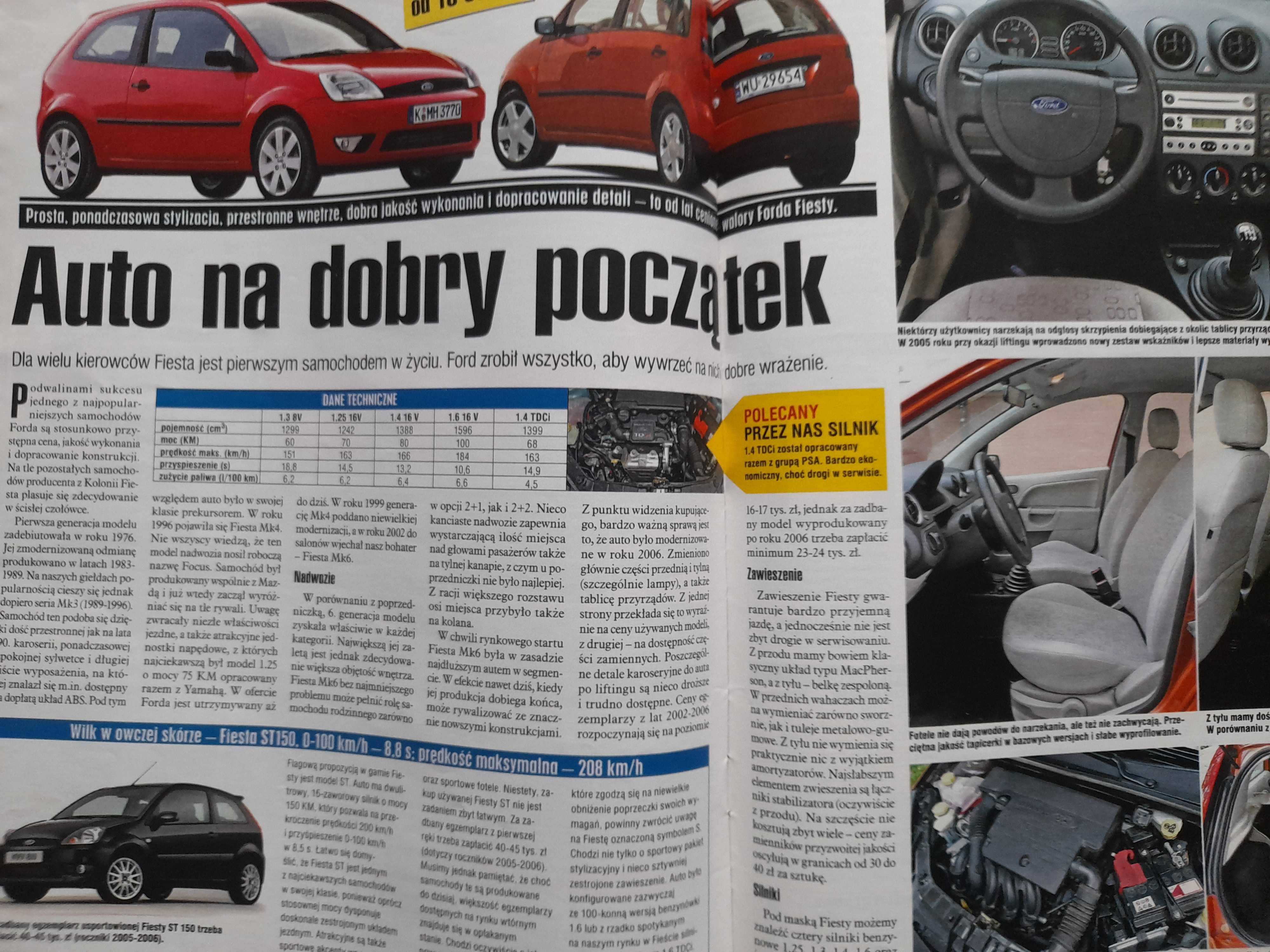 * MOTOR Aston Martin, Ford Fiesta, Kia Ceed, Toyota Yaris, Octavia RS
