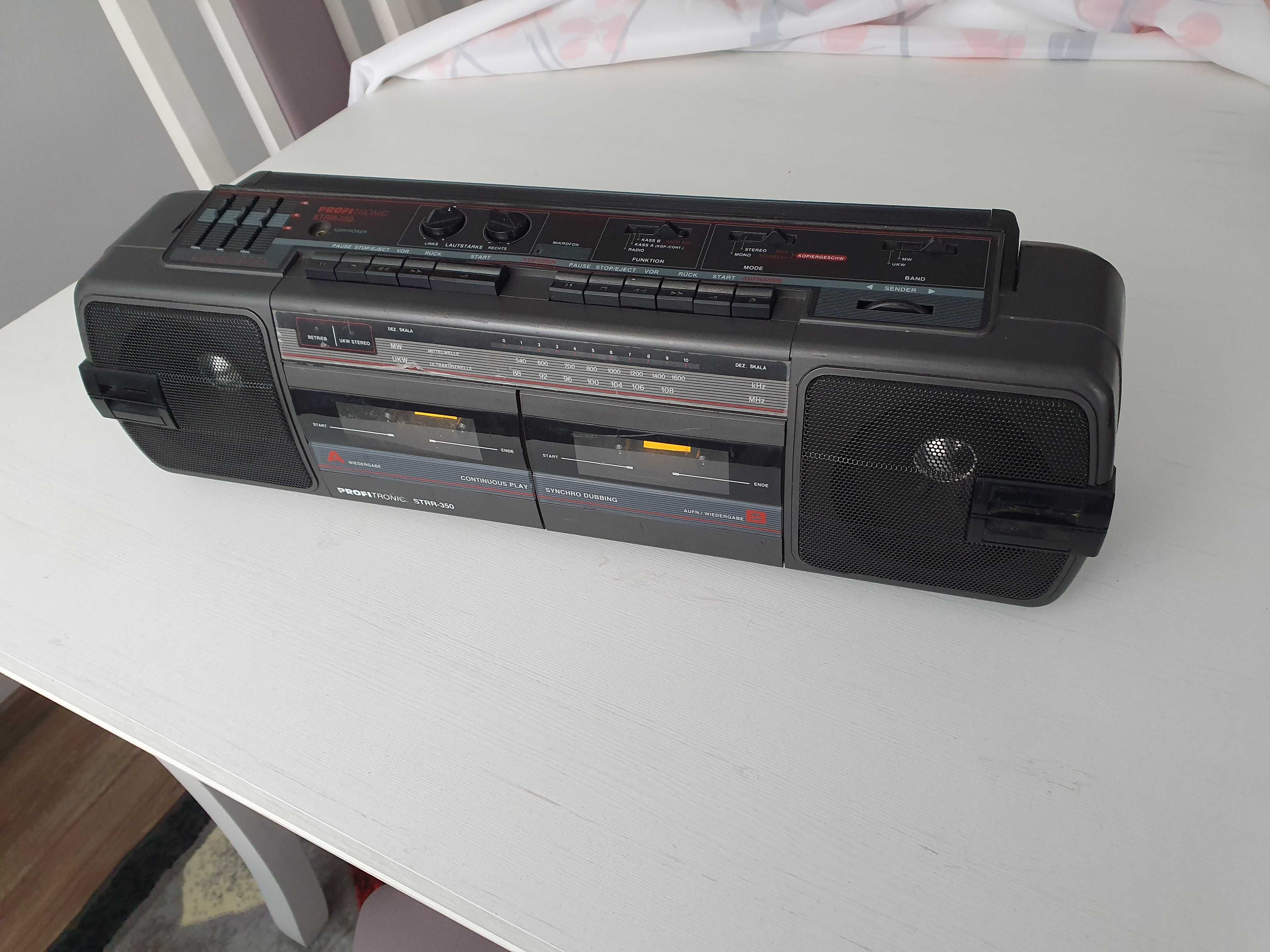 Radiomagnetofon Profitronic strr-350   boombox vintage