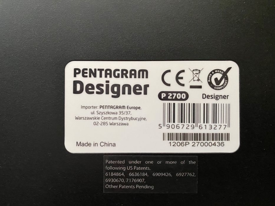 Графический планшет Pentagram P 2700 Designer (Польша)