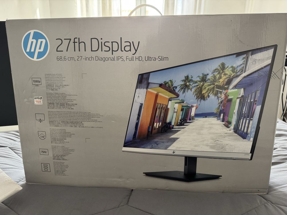 HP 27FH - 75Hz FHD Ultra-Slim