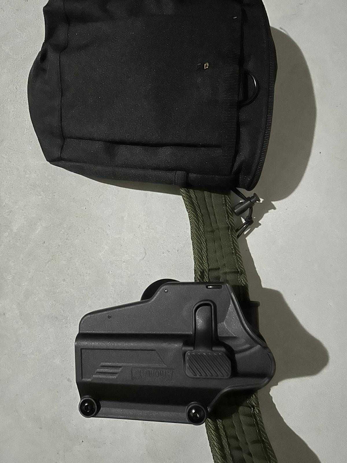 Cinto + Coldre universal + DumpBag - Airsoft