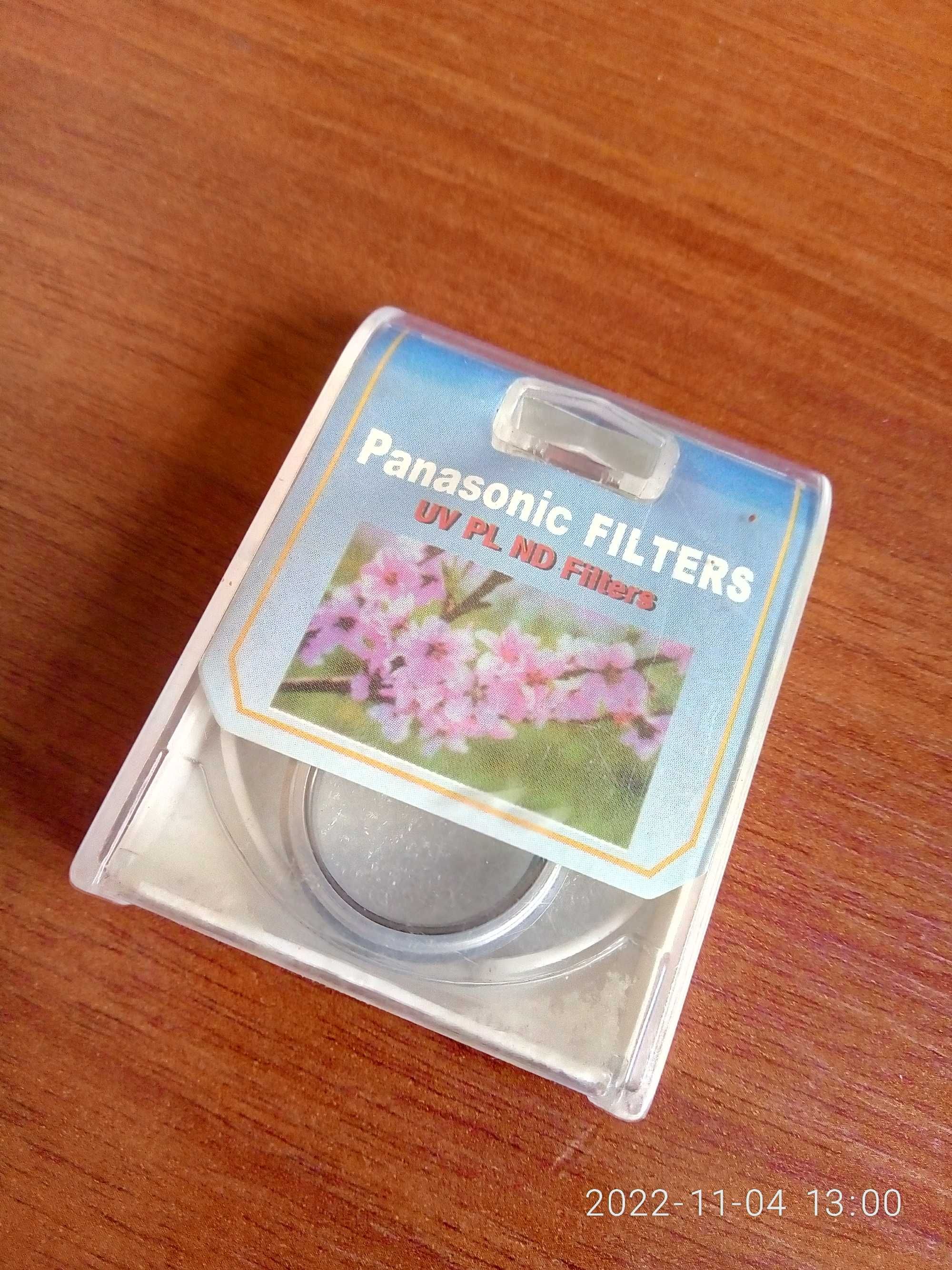 Ультрафиолетовый фильтр на видеокамеру Panasonic 25мм.