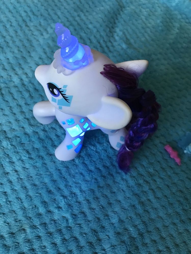 Świecący Little Pony kucyk Rarity