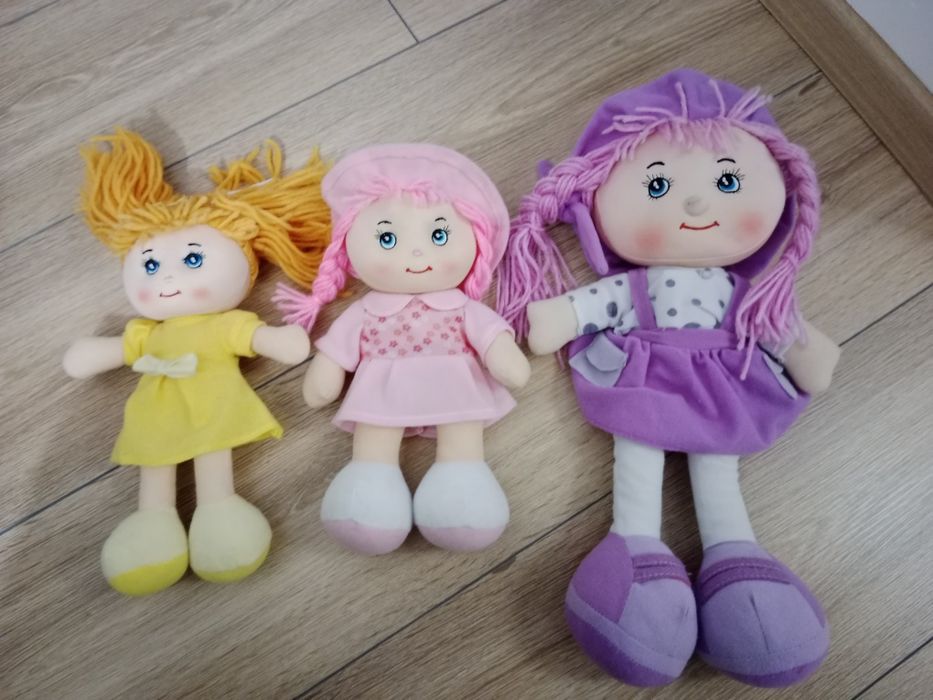 Zestaw lalek szmacianych