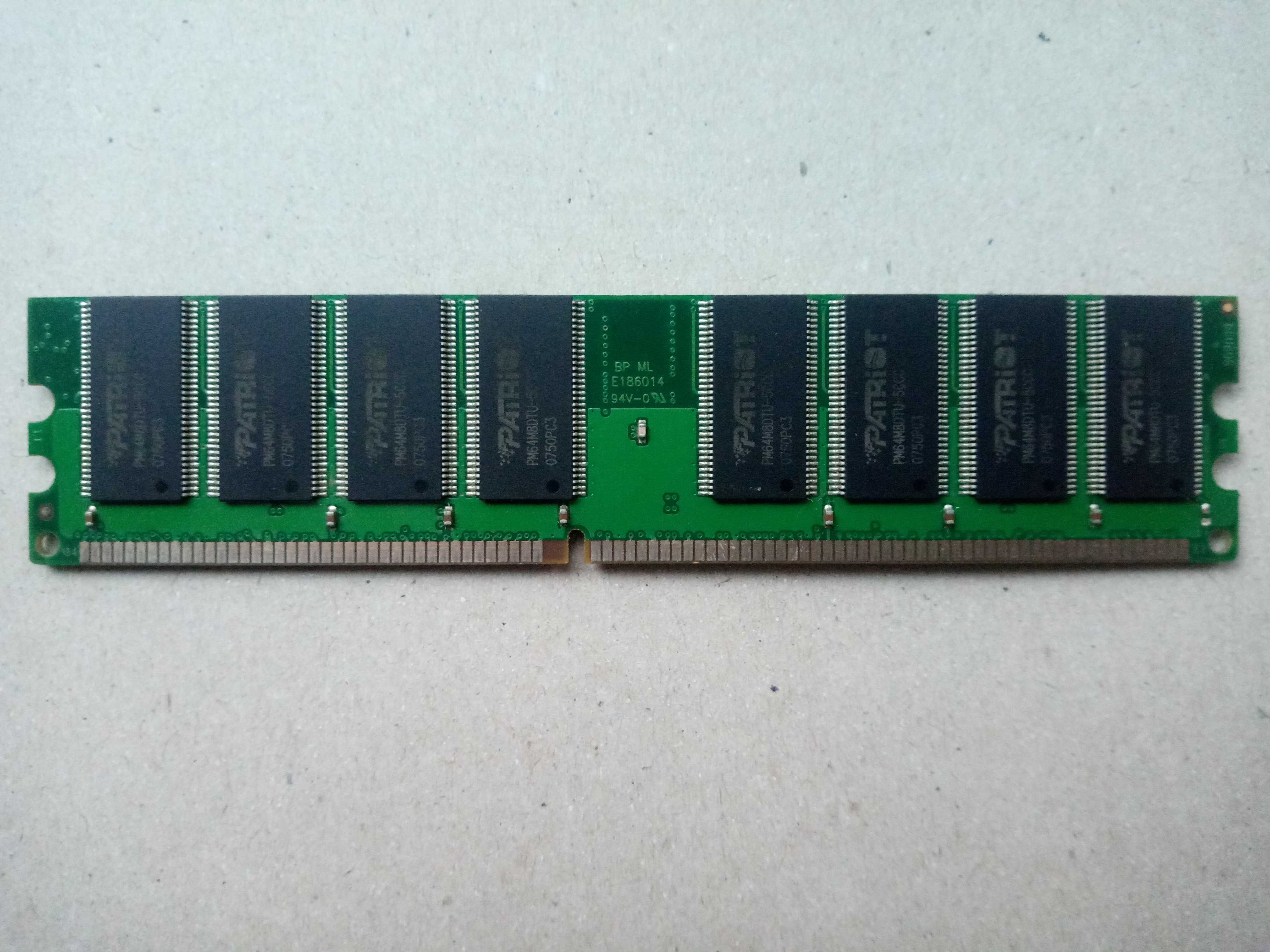 Оперативная память Patriot DDR-400 [ 1Gb ] PC-3200