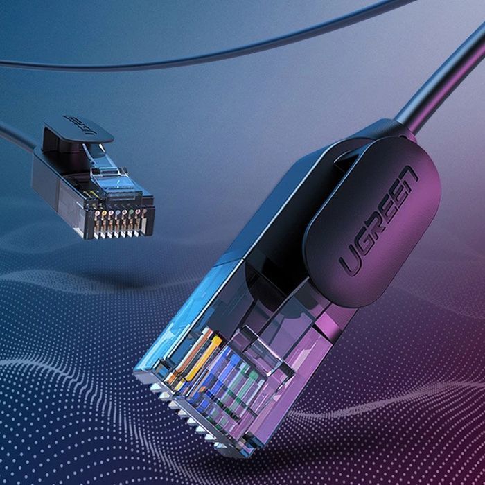 Ugreen kabel sieciowy Ethernet patchcord RJ45 Cat 6A UTP 1000Mbps 5m