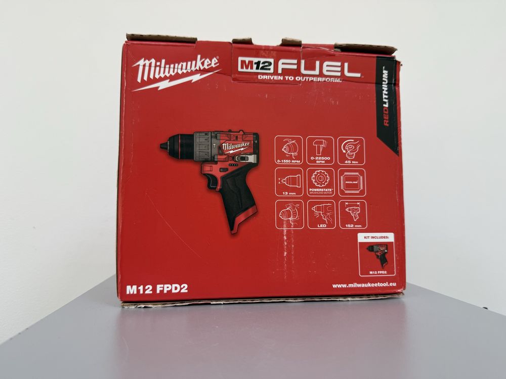 Дриль-шуруповерт ударний Milwaukee M12 FPD2-0 4933479867 без АКБ