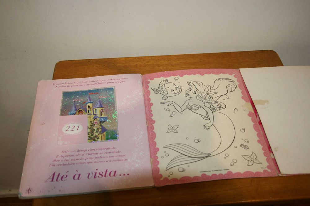 Caderneta "Princesas" Disney - Faltam 5 Cromos COmpletar