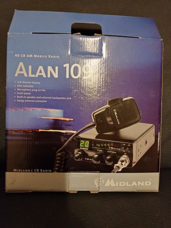 Radio CB Alan 109 z anteną