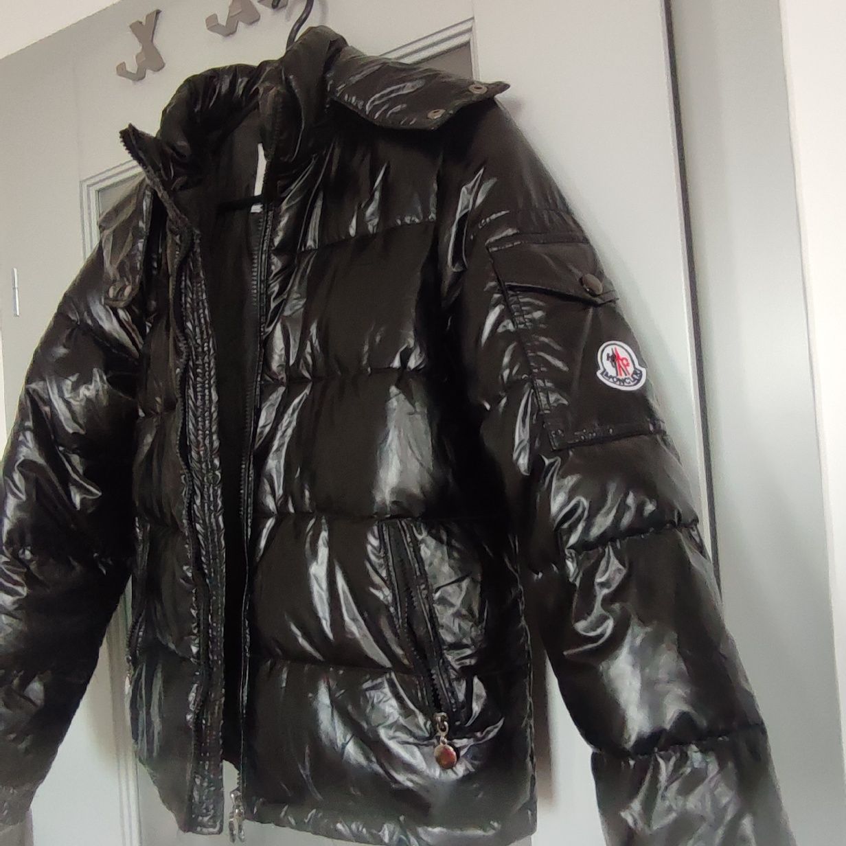 Kurtka zimowa czarna Moncler r. S