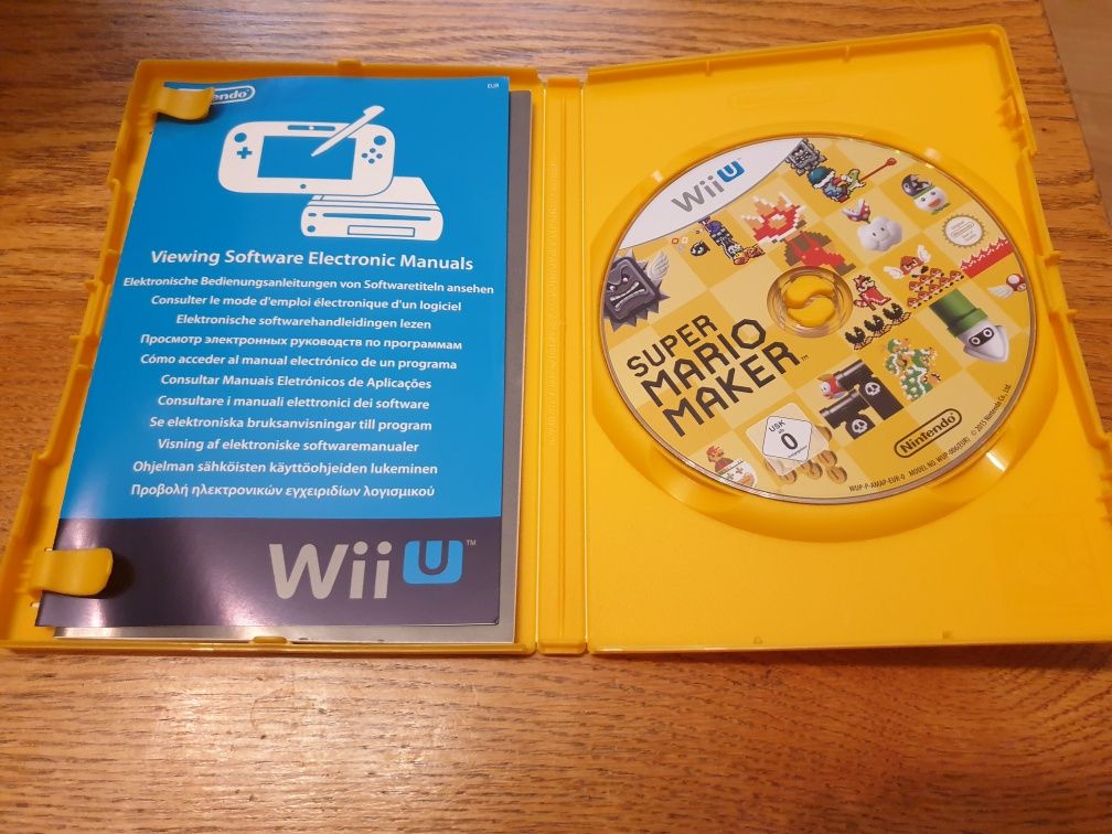 Super mario maker nintendo wii U