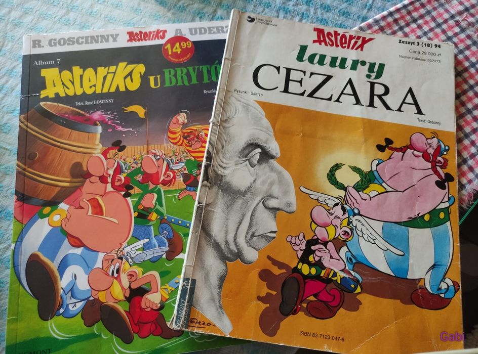 Asterix i Obelix komiksy.