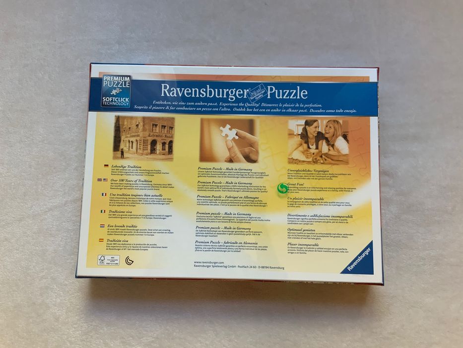 Nowe puzzle Ravensburger 1000 elementów