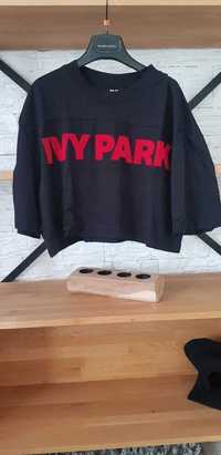 Crop Top Ivy Park by Beyonce czarny czerwony r. S