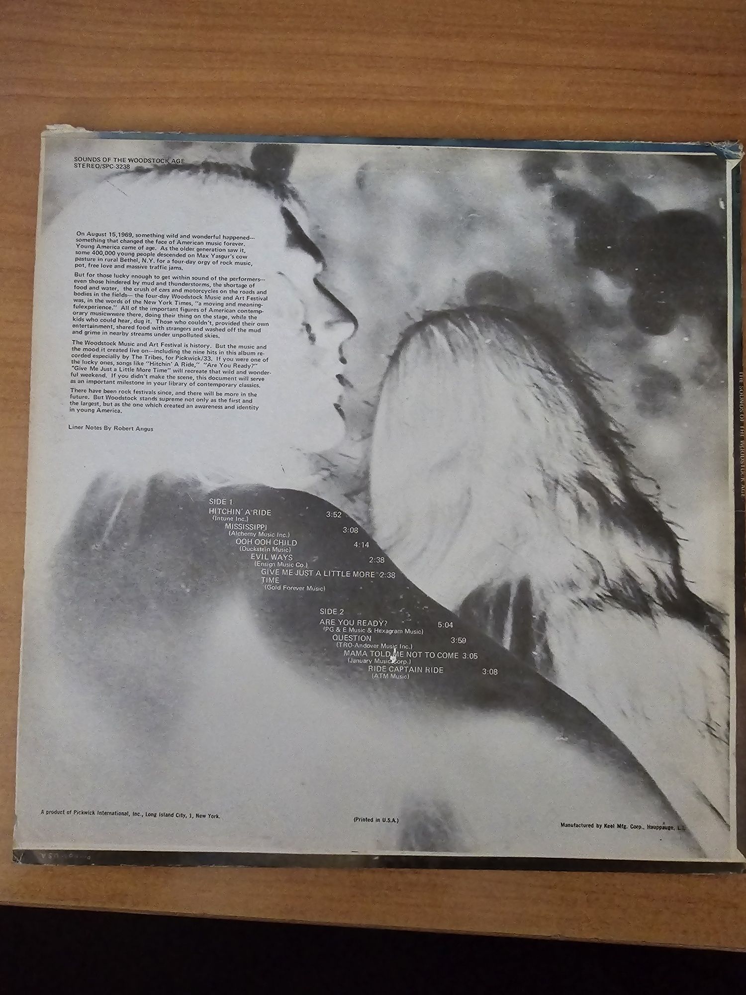 Płyta vinylowa The Tribes ,,Sounds of the Woodstock age''