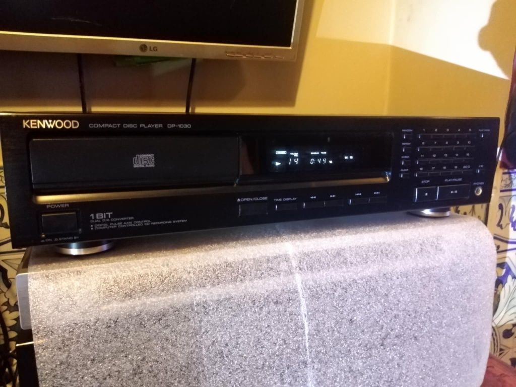 Leitor de cd's kenwood