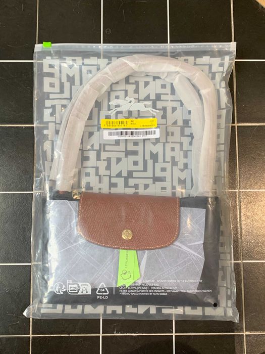 Torbę Longchamp w kolorze czarnym L