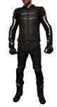 kombinezon motocyklowy FLM z garbem dwuczesciowy roz 48,50,52