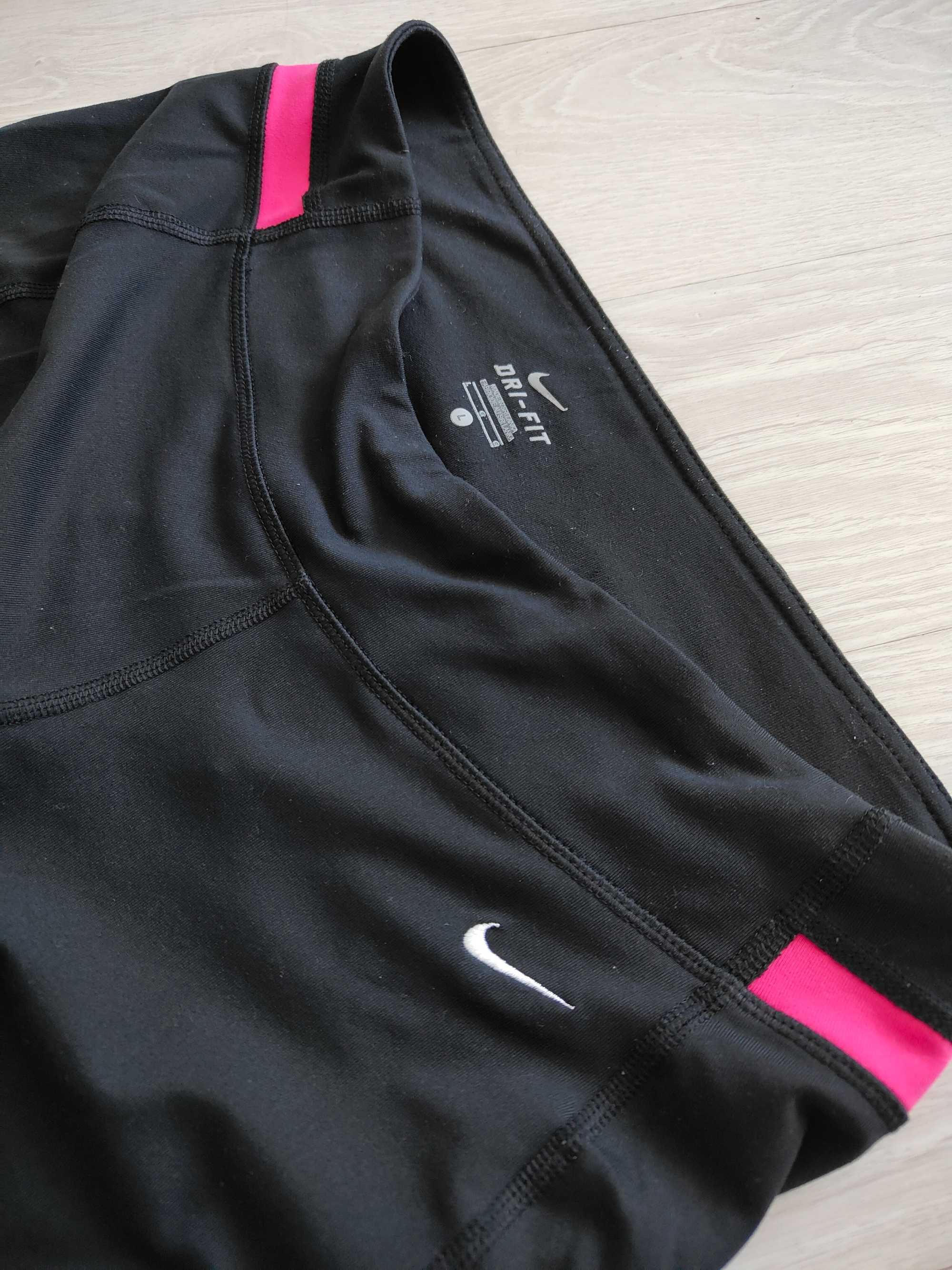 Spodnie Nike dry fit L czarne
