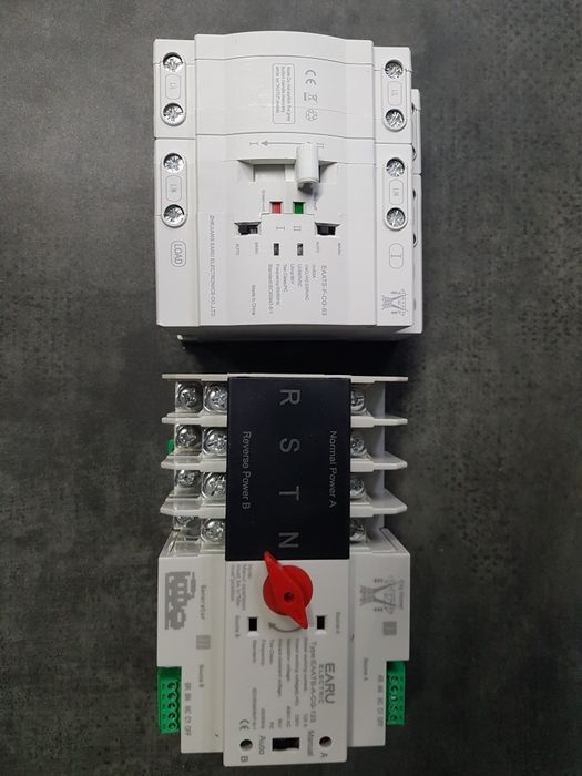 Авр(avr- автоматичний ввід резерву 1 або 3 фази, до 63А, 125A