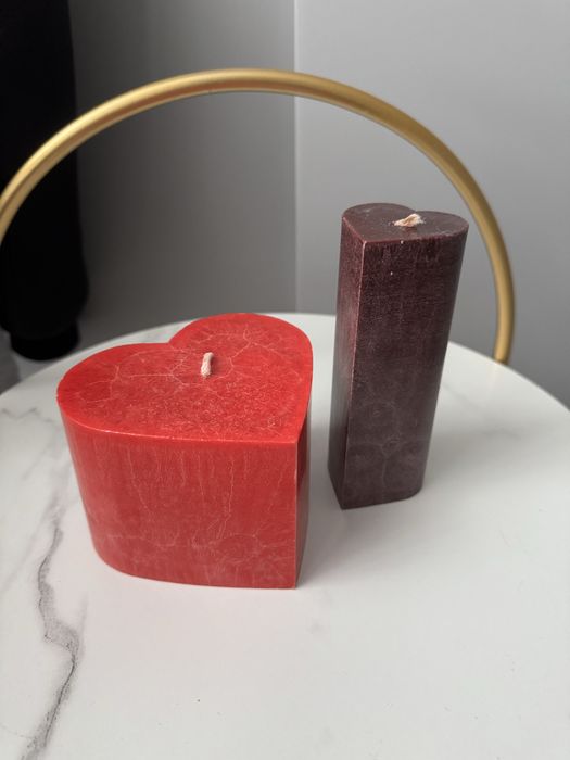 Свічки сердечко