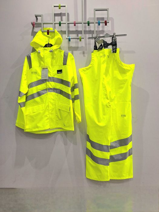 Nowe Kurtka + spodnie przeciwdeczowe robocze BHP Victoria XL