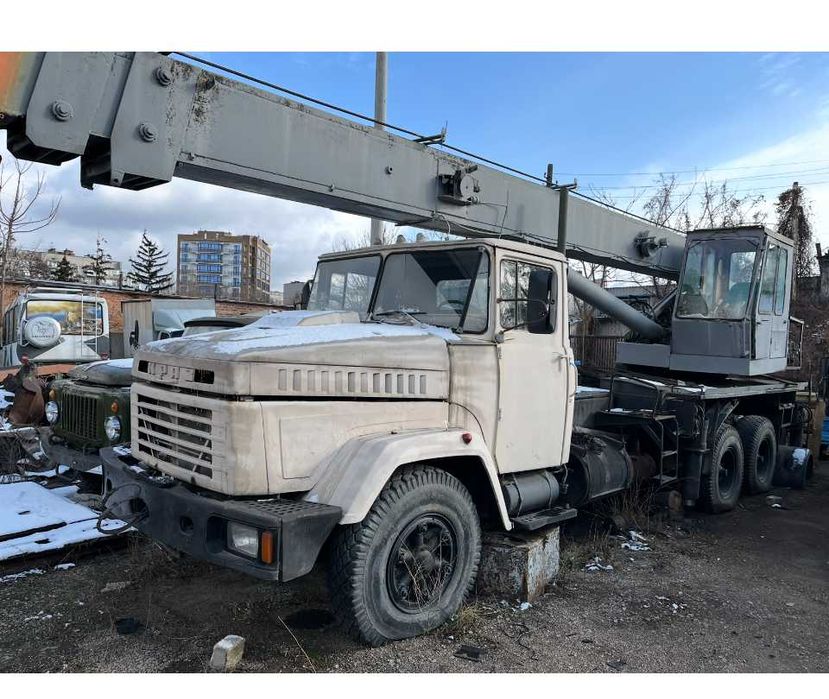 КРАН КС 55712 НА БАЗЕ КРАЗ 65101