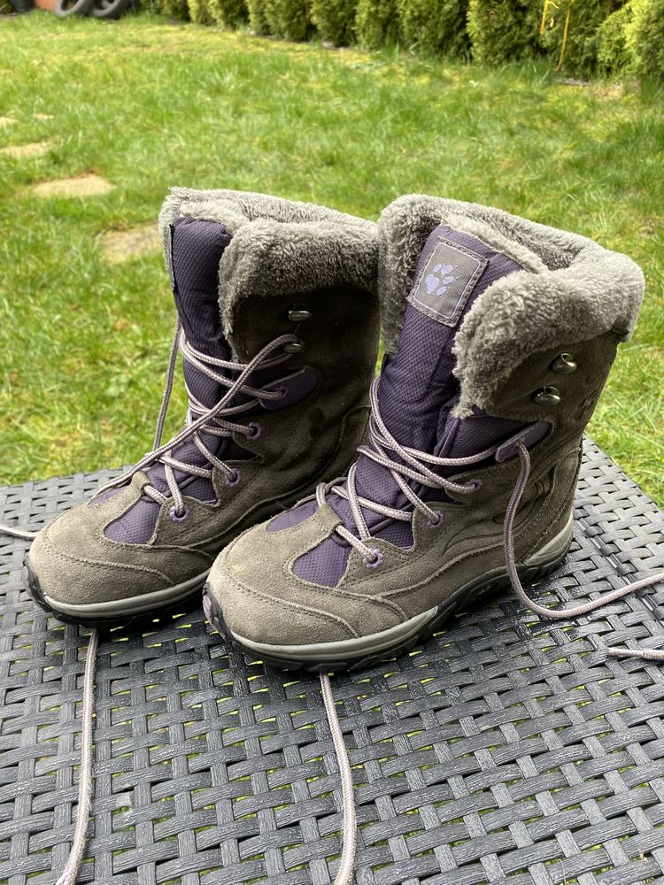 Buty Jack Wolfskin zimowe dzieciece 33