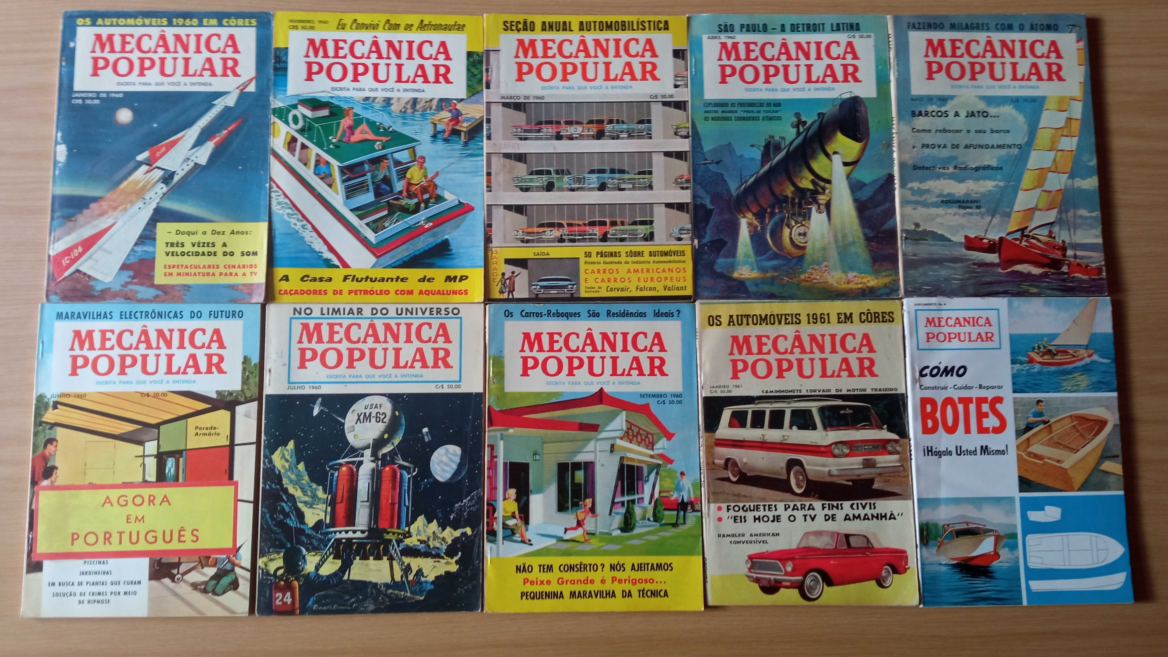 Revista Mecânica Popular, anos 50 e 60