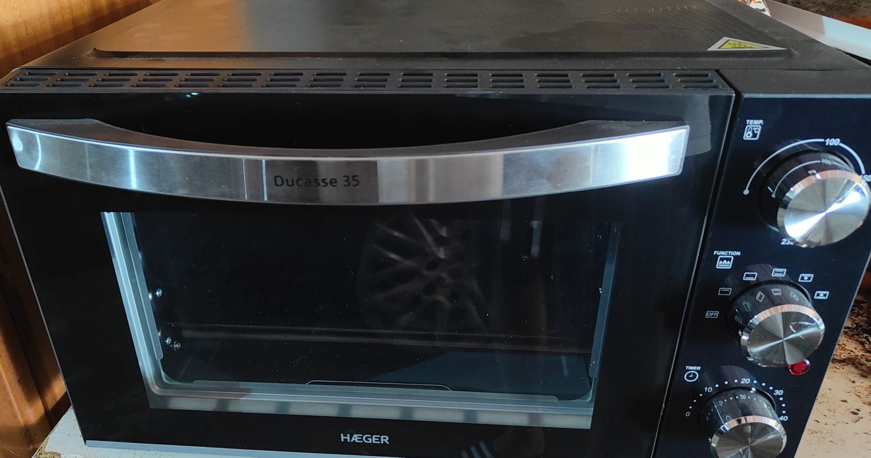 Forno elétrico de BANCADA  HAEGER DUCASSE 35 – 1500W – 35LT