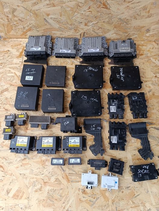 Блоки Меган 3 Сценік 3, мозги, блок комфорту, airbag, блоки запобіжник