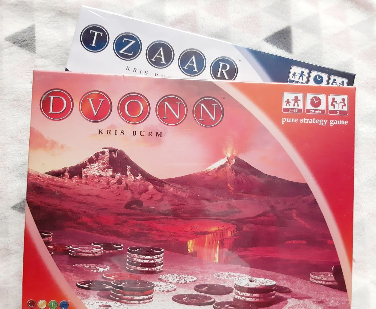 Настольная игра tzaar та dvonn