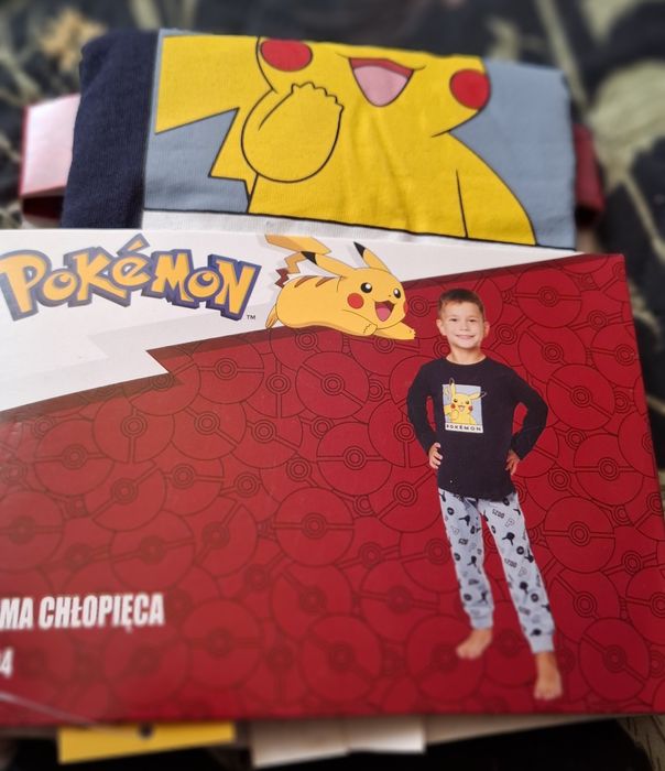 Pokemon pizama dla chlopca 98/114