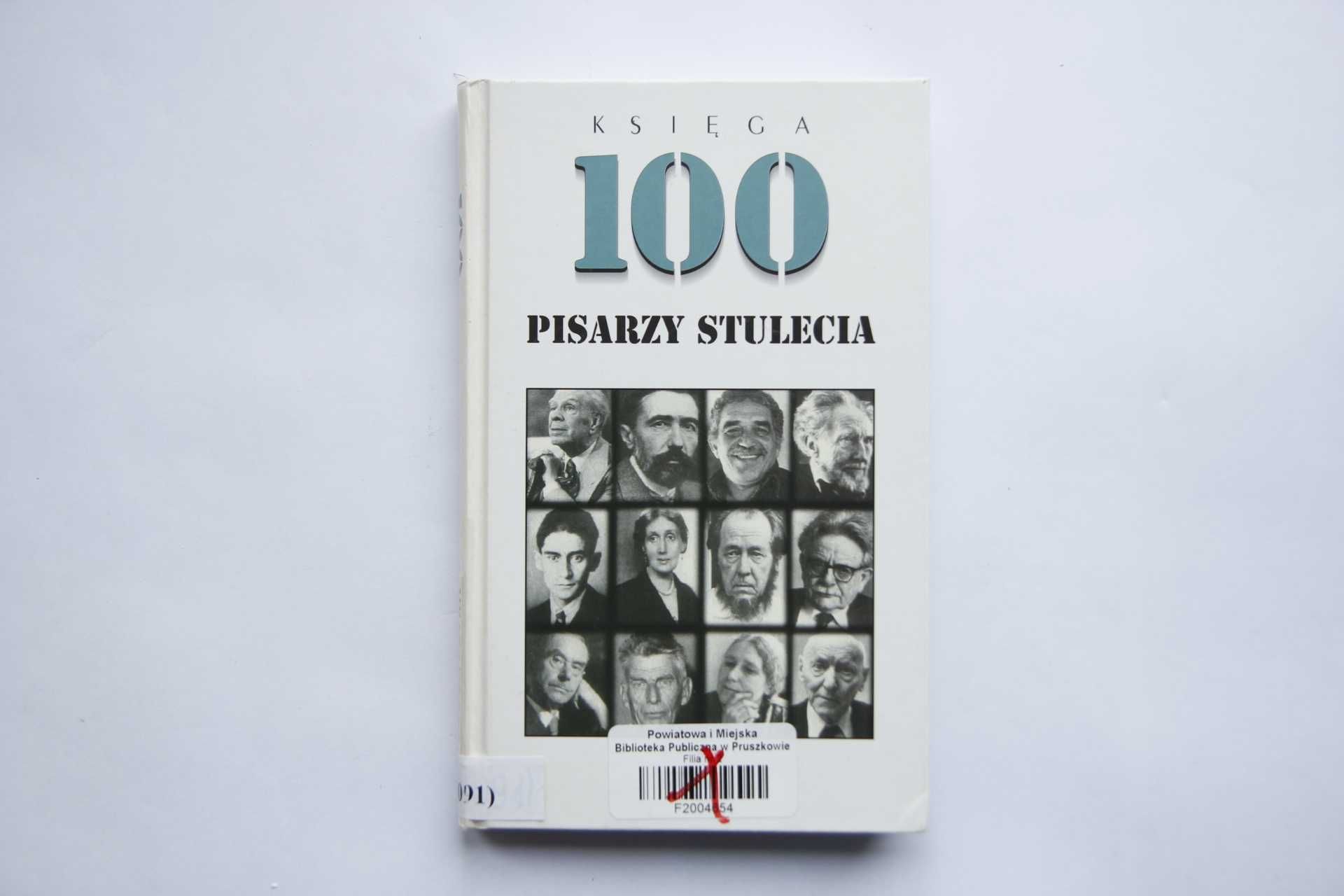 Księga 100 [stu] pisarzy stulecia Attila Czock db , real foto