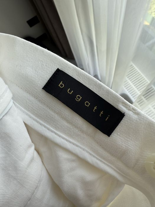 Штани чоловічі білі Bugatti